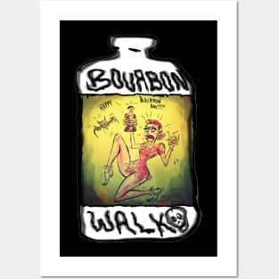 Bourbon Ghoul Walk Posters and Art